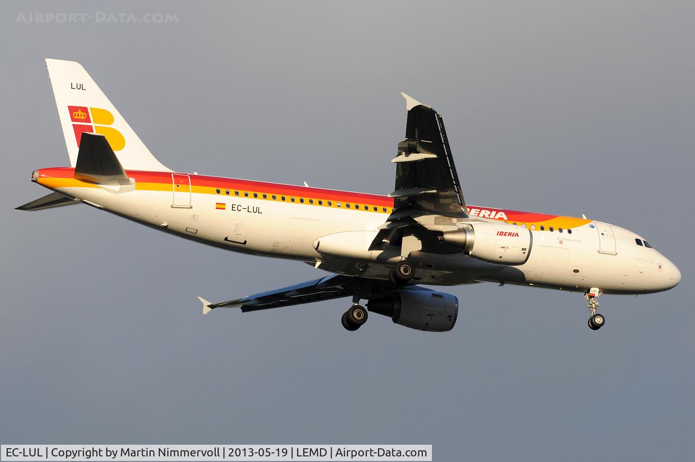 EC-LUL, 2013 Airbus A320-216 C/N 5486, Iberia