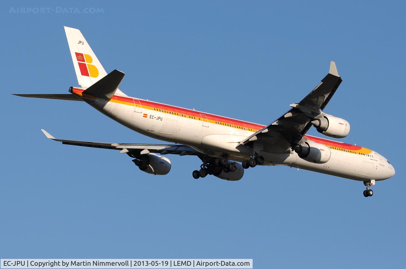 EC-JPU, 2006 Airbus A340-642 C/N 744, Iberia