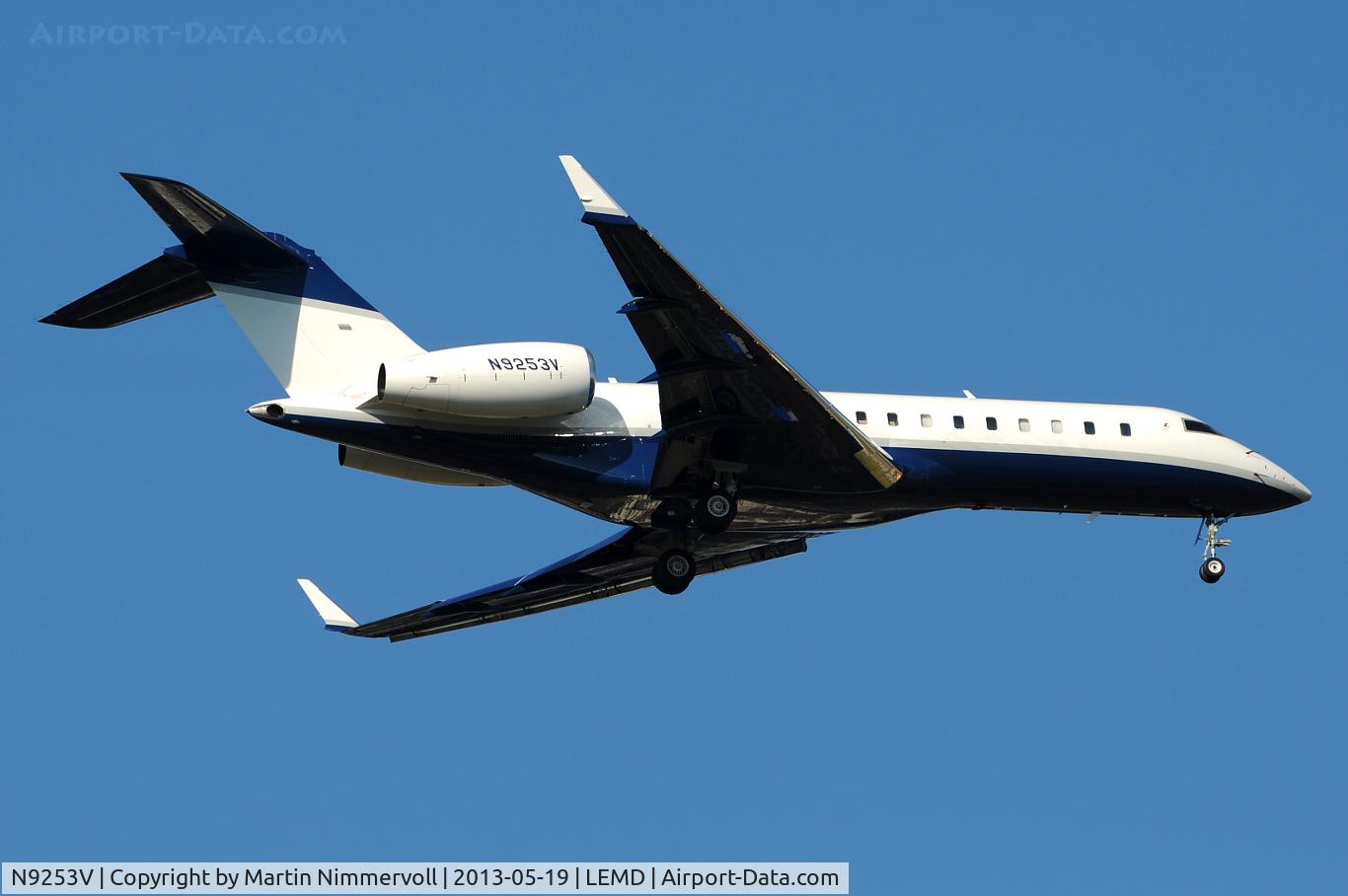 N9253V, 2000 Bombardier BD-700-1A10 Global Express C/N 9024, Private