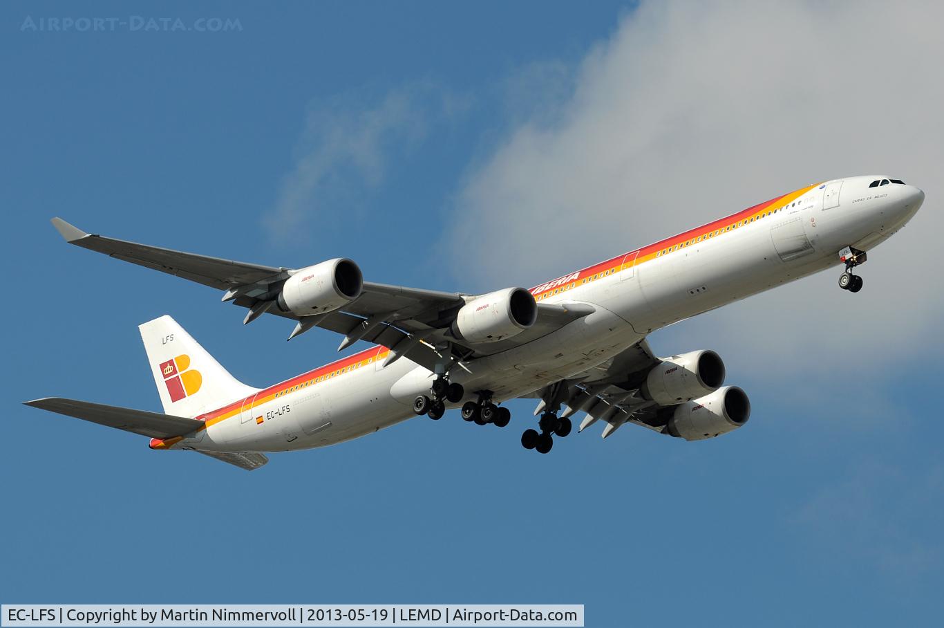 EC-LFS, 2010 Airbus A340-642 C/N 1122, Iberia