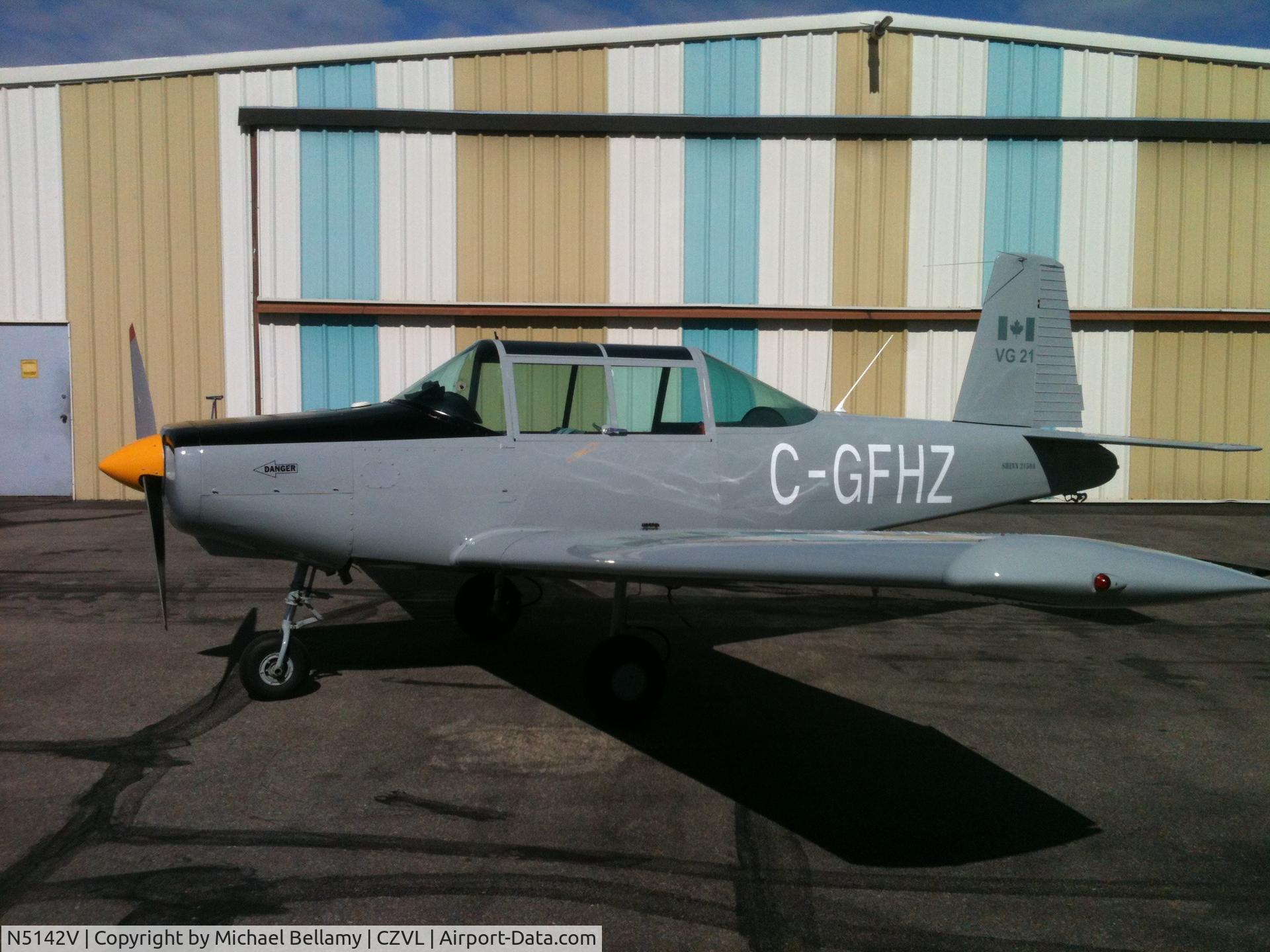 N5142V, 1962 Morrisey 2150A C/N SP38, Now under Canadian registry as C-GFHZ