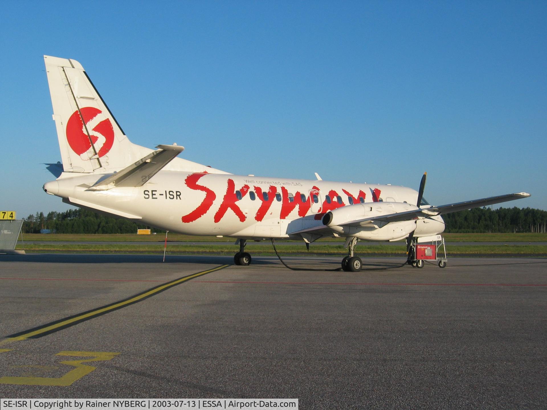 SE-ISR, 1984 Saab SF340A C/N 340A-017, Skyways SE-ISR @ ARN