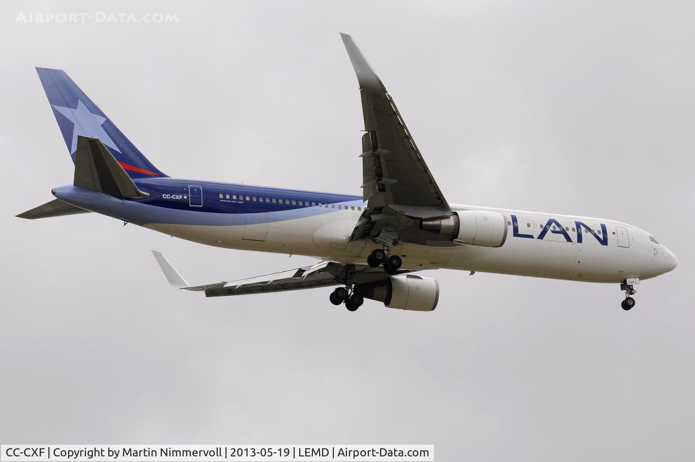 CC-CXF, 2008 Boeing 767-316/ER C/N 36711, LAN Chile