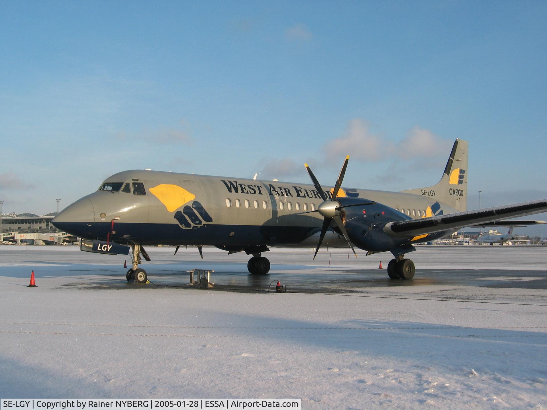 SE-LGY, 1991 British Aerospace ATP C/N 2035, SE-LGY @ ARN