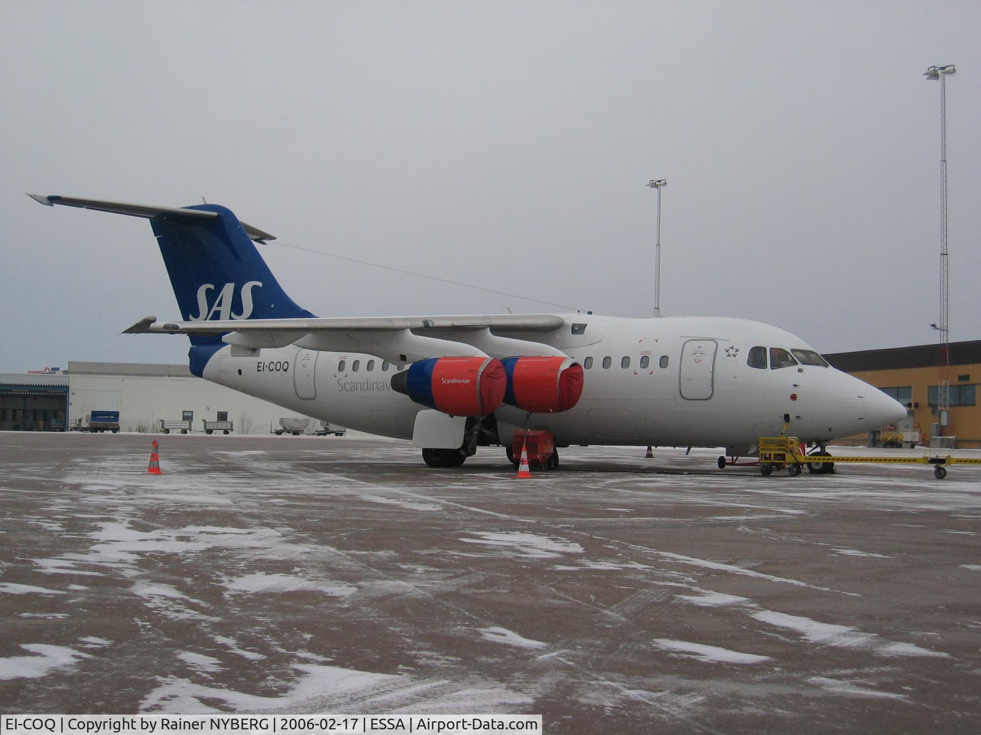 EI-COQ, 1994 British Aerospace Avro 146-RJ70 C/N E1254, EI-COQ @ ARN