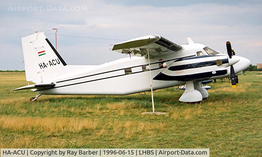 HA-ACU, Dornier Do-28D-2 Skyservant C/N 4121, Dornier Do.28G-92 Turbo Skyservant [4121] Budaors~HA 15/06/1996