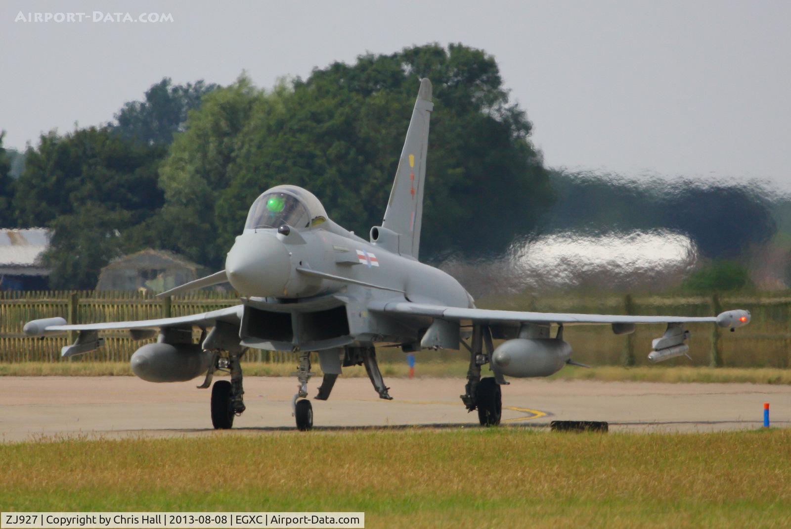 ZJ927, 2006 Eurofighter EF-2000 Typhoon FGR4 C/N 0089/BS018, Royal Air Force 41(R) Squadron