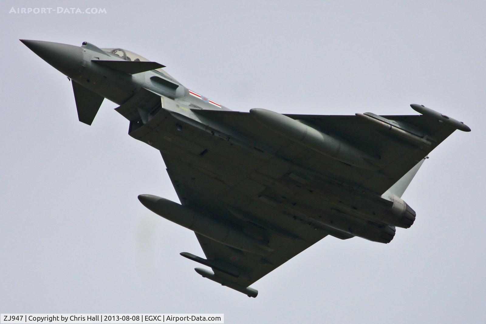 ZJ947, 2008 Eurofighter EF-2000 Typhoon FGR4 C/N 0159/BS040, Royal Air Force 41(R) Squadron