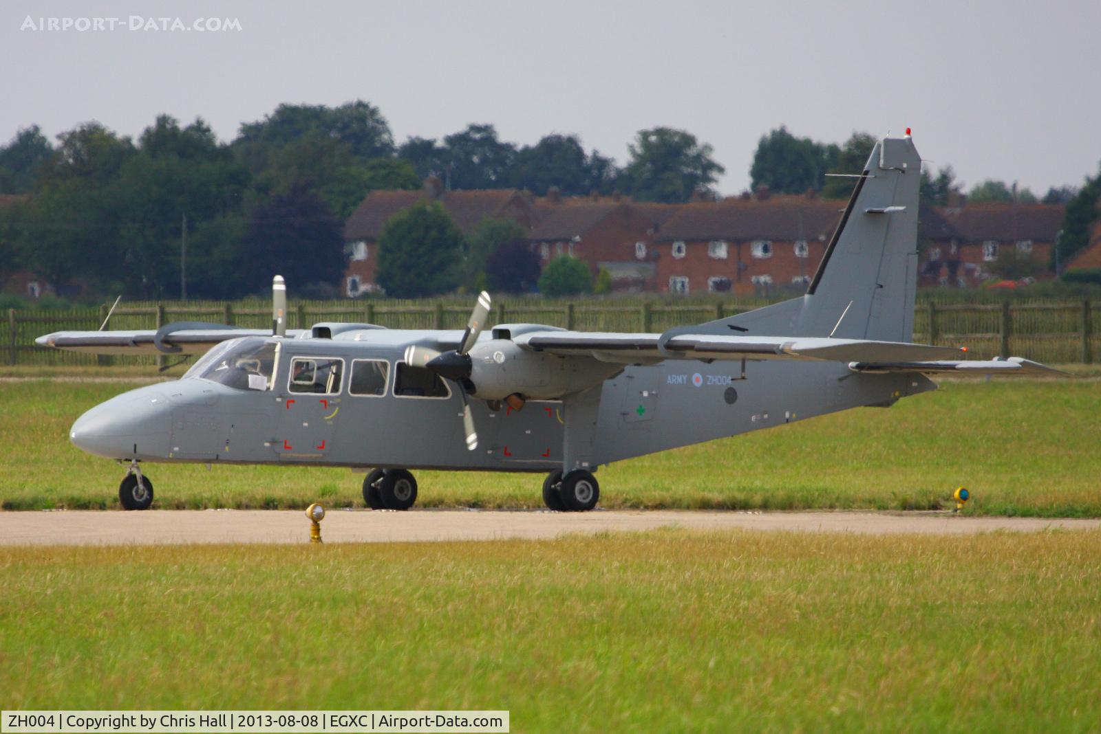 ZH004, 1997 Pilatus Britten-Norman BN-2T-4S Defender 4000 C/N 4009, Army Air Corps