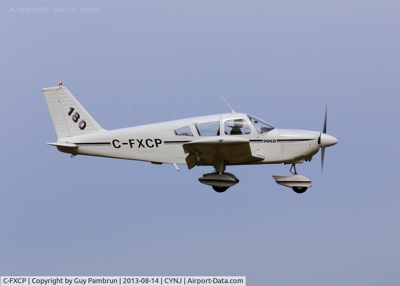 C-FXCP, 1968 Piper PA-28-180 C/N 28-4916, Landing