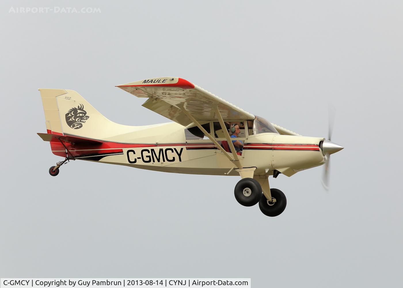 C-GMCY, 1986 Maule MX-7-235 Star Rocket C/N 10036C, Landing
