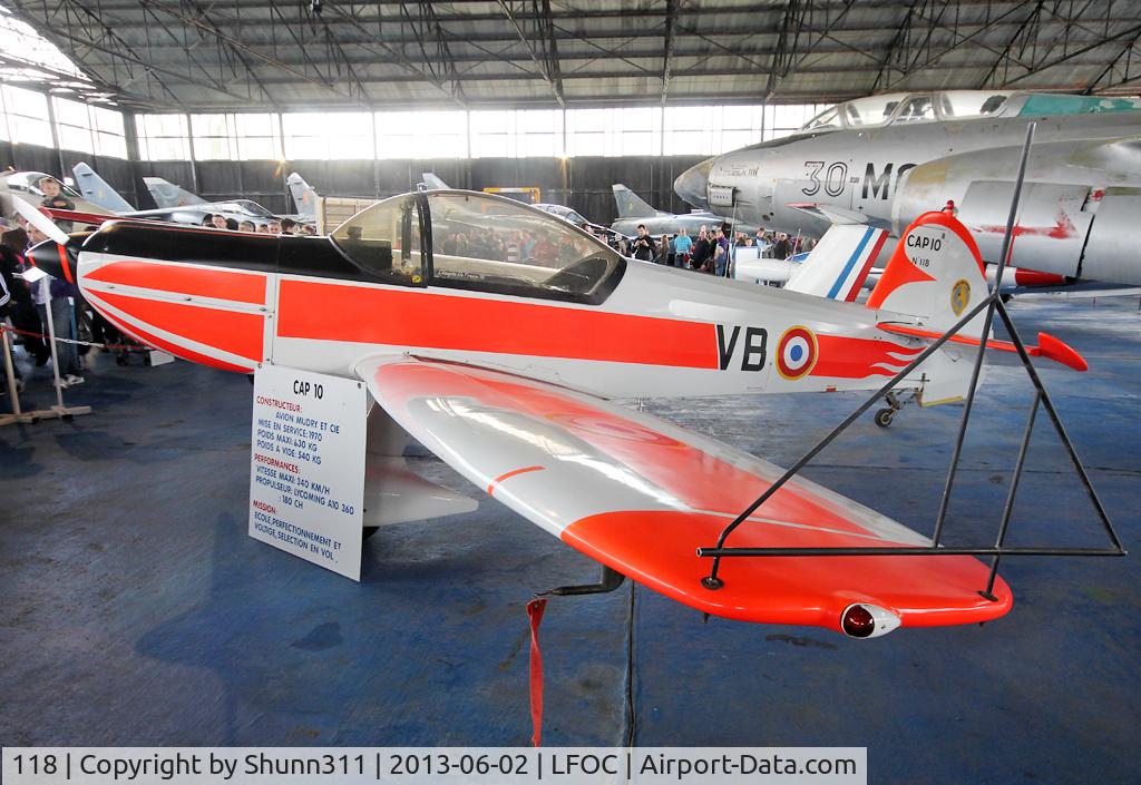 118, 1980 Mudry CAP-10B C/N 118, Preserved in Canopee Museum and seen during LFOC Open Day 2013...