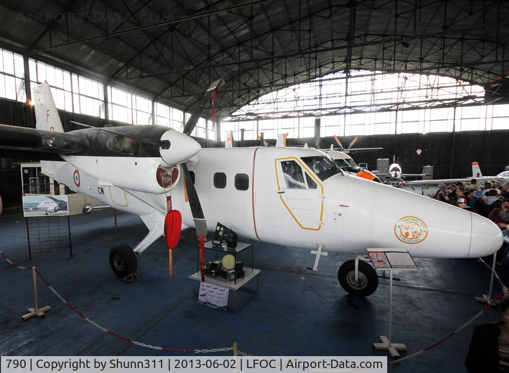 790, 1982 De Havilland Canada DHC-6-300 Twin Otter C/N 790, Preserved in Canopee Museum and seen during LFOC Open Day 2013...