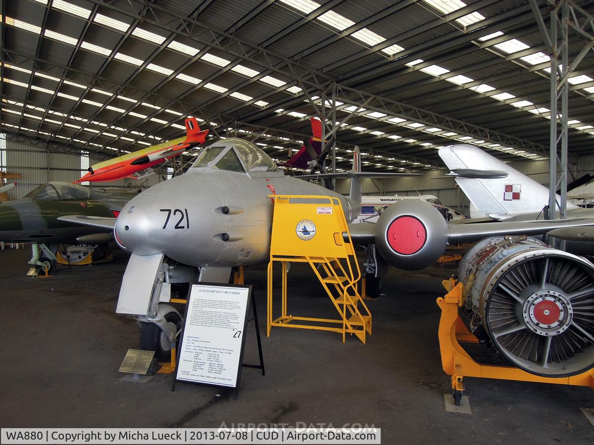 WA880, Gloster Meteor F.8 C/N Not found WA880, At the Queensland Air Museum, Caloundra