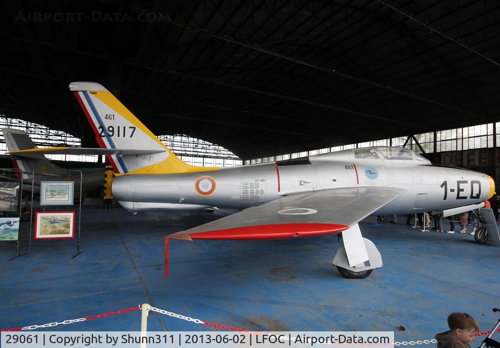 29061, 1950 General Motors F-84F Thunderstreak C/N 29061, Preserved in Canopee Museum and seen during LFOC Open Day 2013...