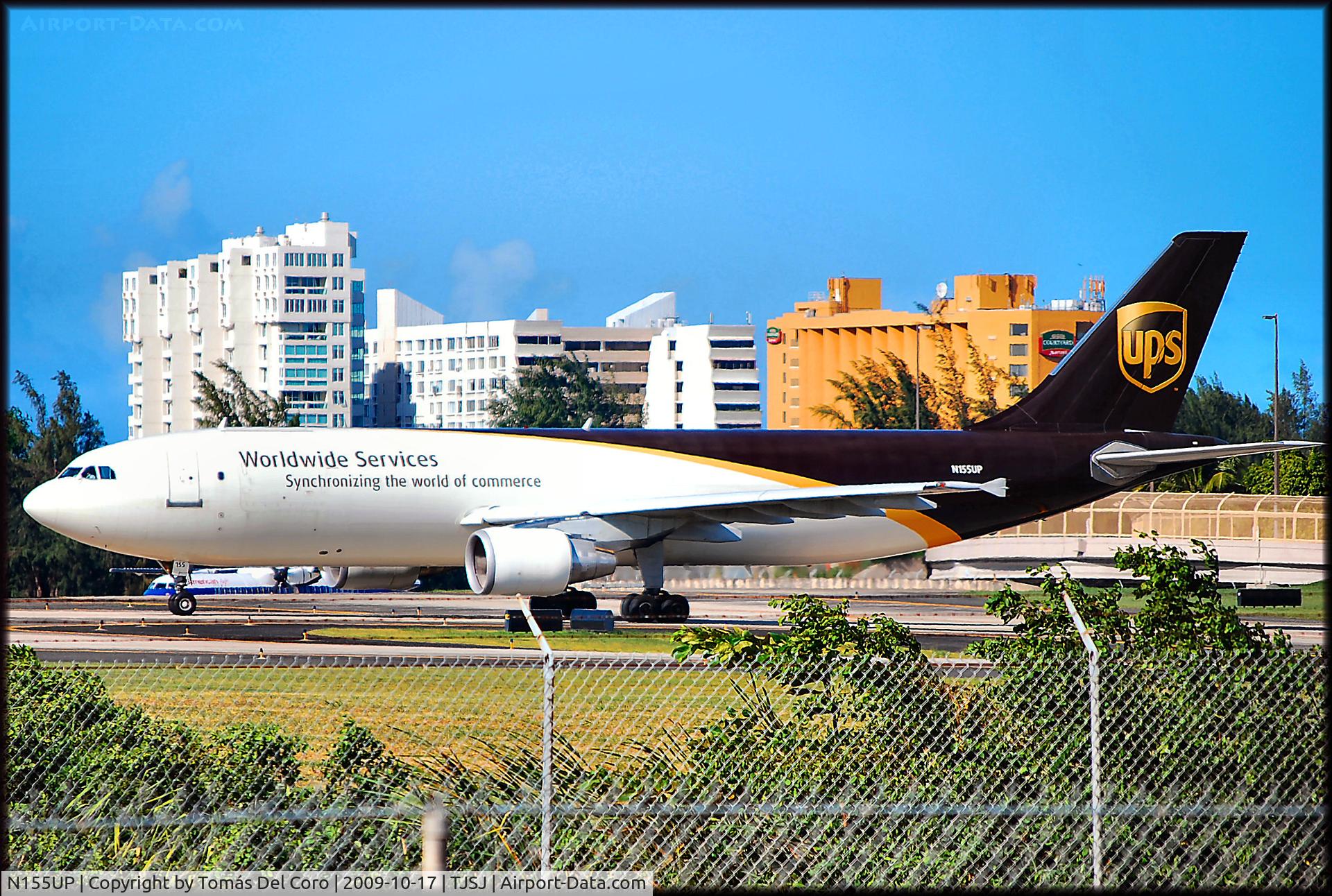 N155UP, 2004 Airbus A300F4-622R C/N 0841, United Parcel Service - UPS Airbus A300F4-622R N155UP (cn 841)

San Juan - Luis Munoz Marin International (SJU / TJSJ)
Puerto Rico, October 17, 2009

Photo: Tomas Del Coro