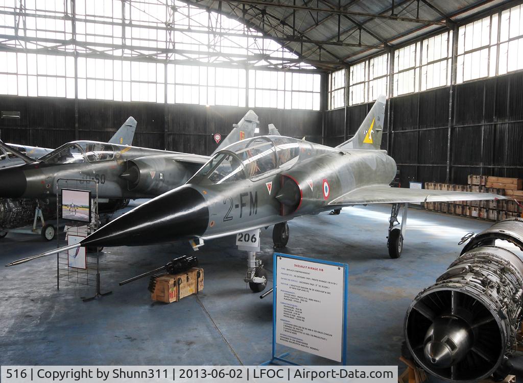 516, Dassault Mirage 2000B C/N 199, Preserved in Canopee Museum and seen during LFOC Open Day 2013...