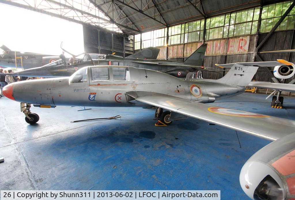 26, Morane-Saulnier MS.760 Paris C/N 26, Preserved in Canopee Museum and seen during LFOC Open Day 2013...