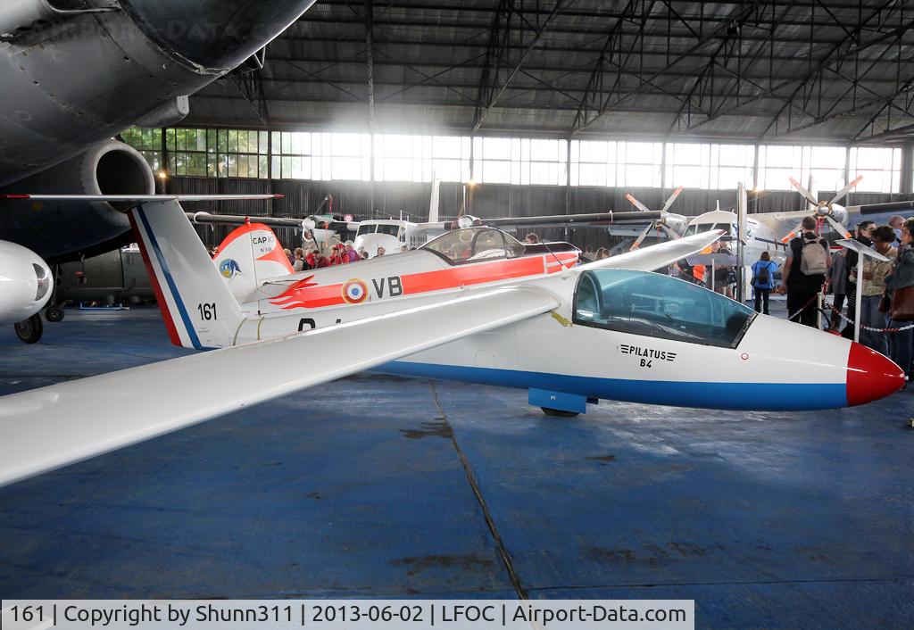 161, 1974 Pilatus B4-PC11 C/N 161, Preserved in Canopee Museum and seen during LFOC Open Day 2013...
