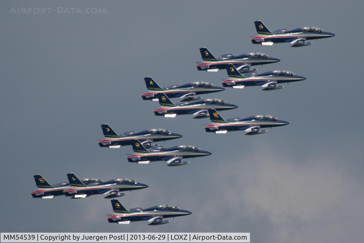 MM54539, Aermacchi MB-339PAN C/N 6760/155/AA071, Aermacchi MB-339PAN