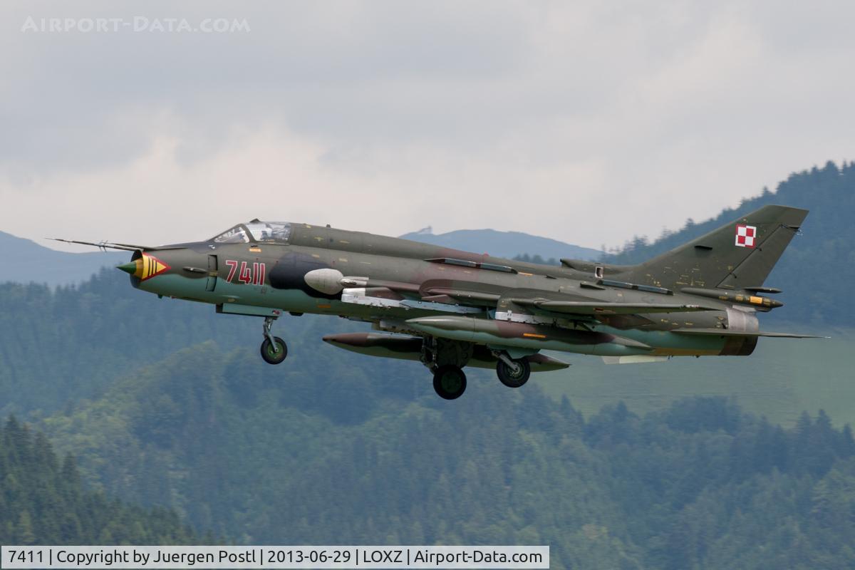 7411, Sukhoi Su-22M-4 C/N 27411, Sukhoi Su-22M-4