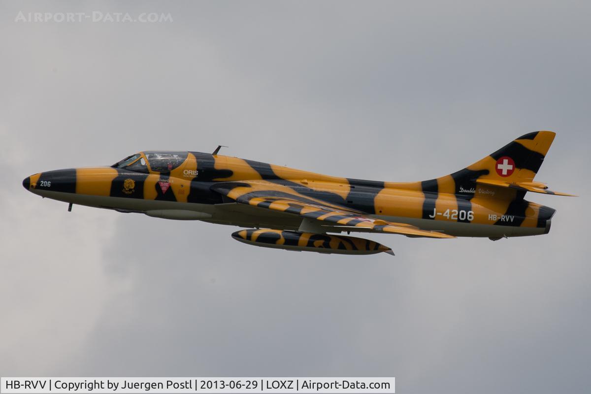 HB-RVV, 1968 Hawker Hunter T.68 C/N 41H-670841, 1968 Hawker Hunter T.68