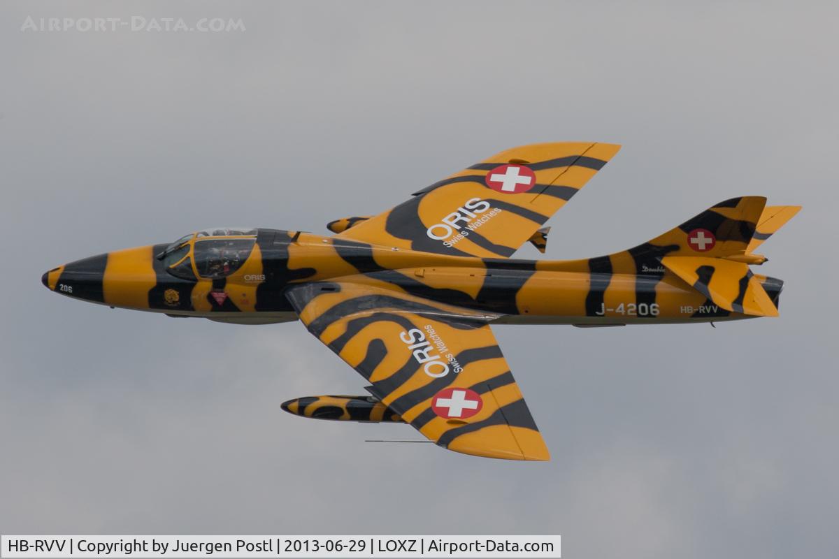HB-RVV, 1968 Hawker Hunter T.68 C/N 41H-670841, 1968 Hawker Hunter T.68