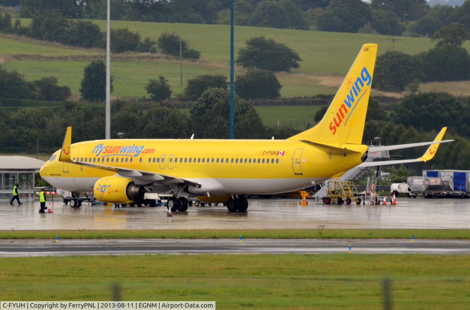 C-FYUH, 2006 Boeing 737-8K5 C/N 34689, Sunwing B738 operating for Thomson out of LBA