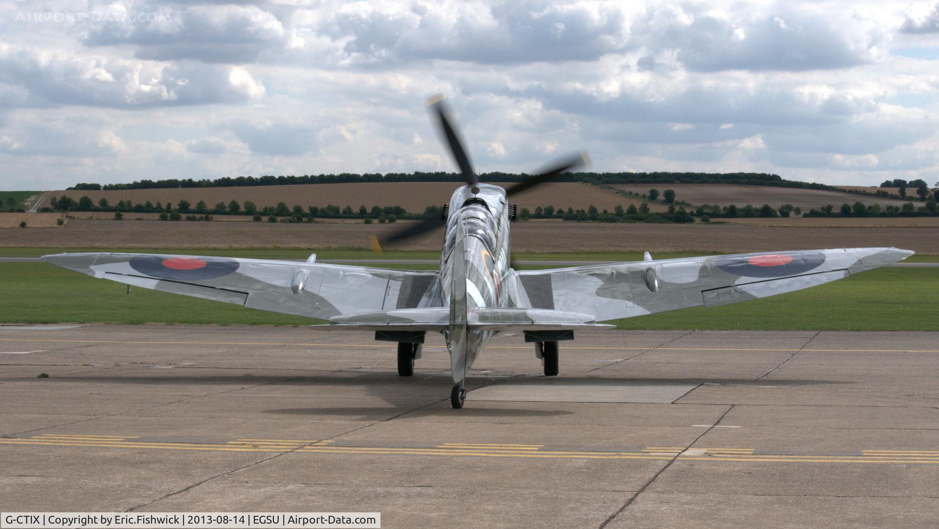 G-CTIX, 1944 Supermarine 509 Spitfire TR.IX (HF.IXe) C/N Not found G-CTIX, 5. PT462 at Duxford Airfield.