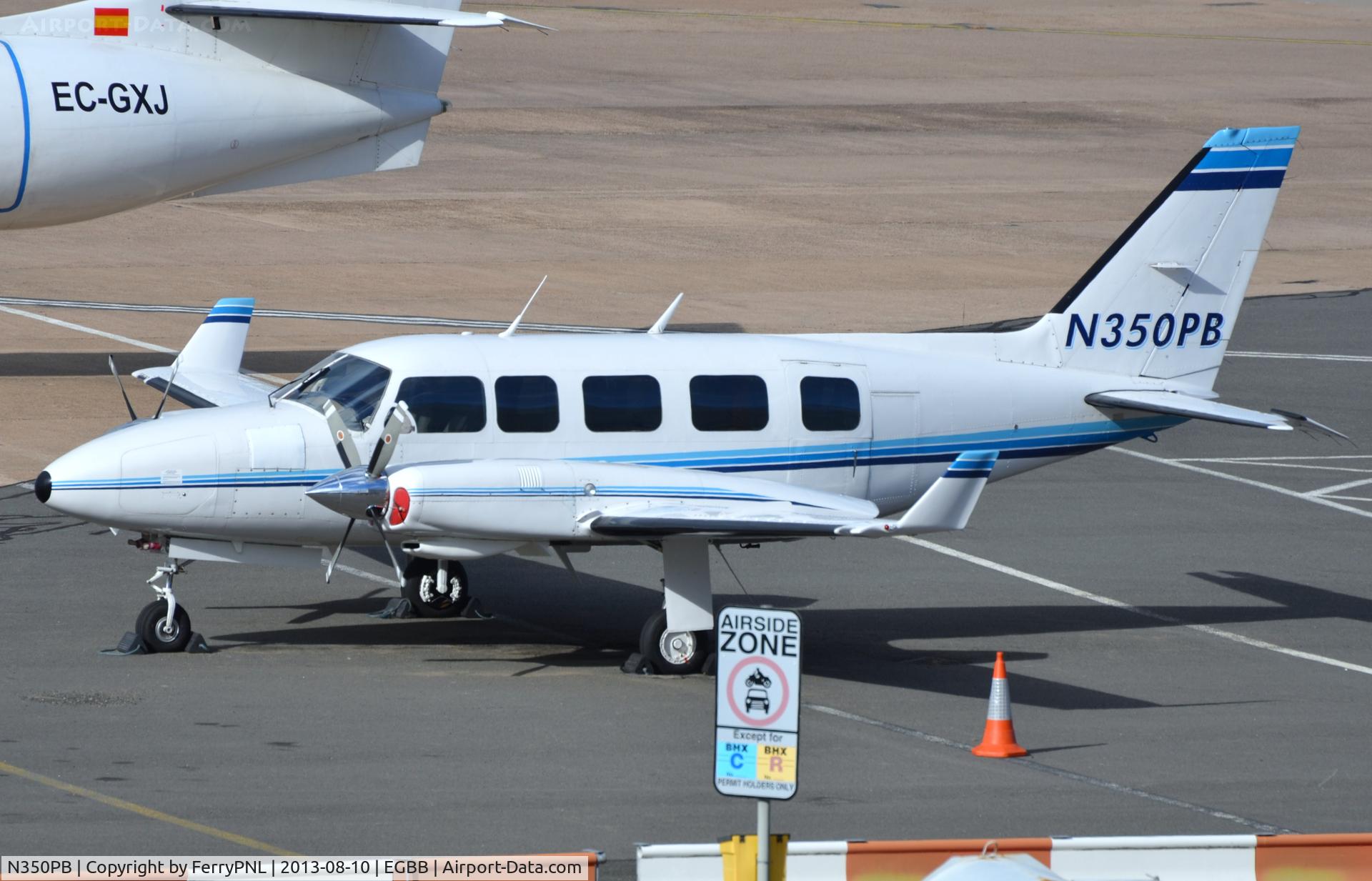 N350PB, 1982 Piper PA-31-350 Chieftain C/N 31-8252028, Private PA31 converted Chieftain