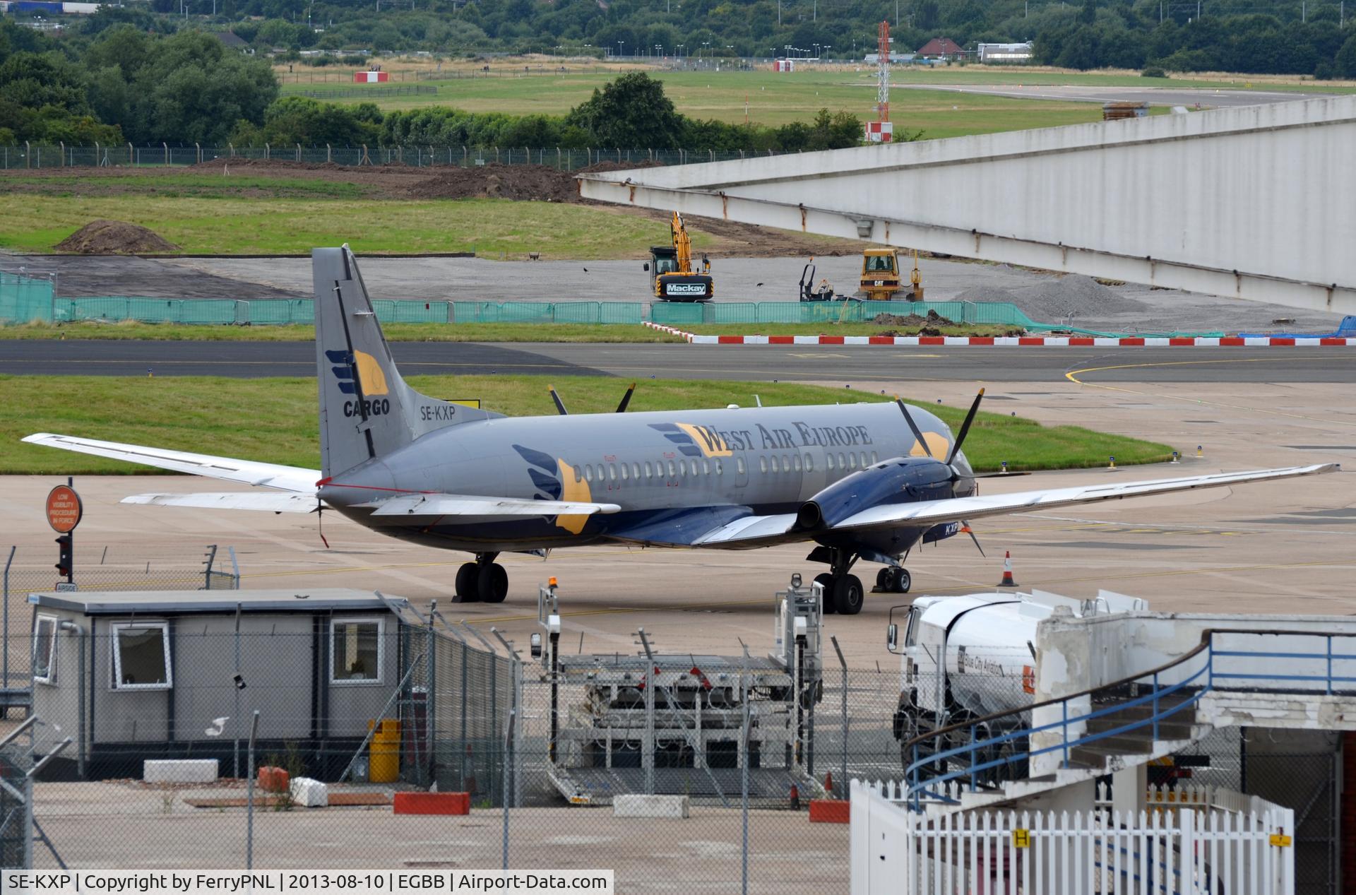 SE-KXP, 1992 British Aerospace ATP(F) C/N 2056, West Air ATP freighter in BHX