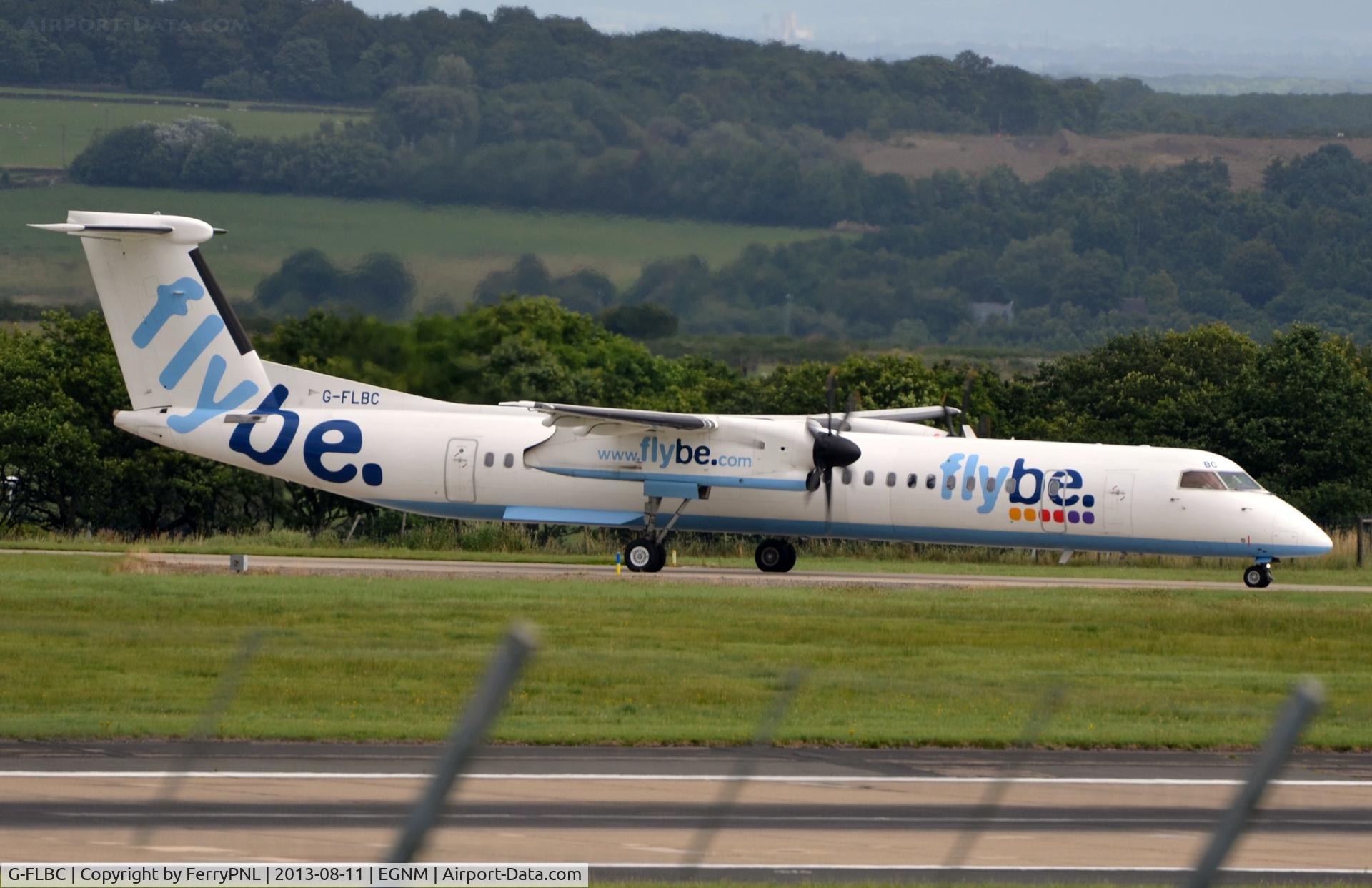 G-FLBC, 2009 De Havilland Canada DHC-8-402Q Dash 8 C/N 4257, Flybe Dash8 taxying to runway