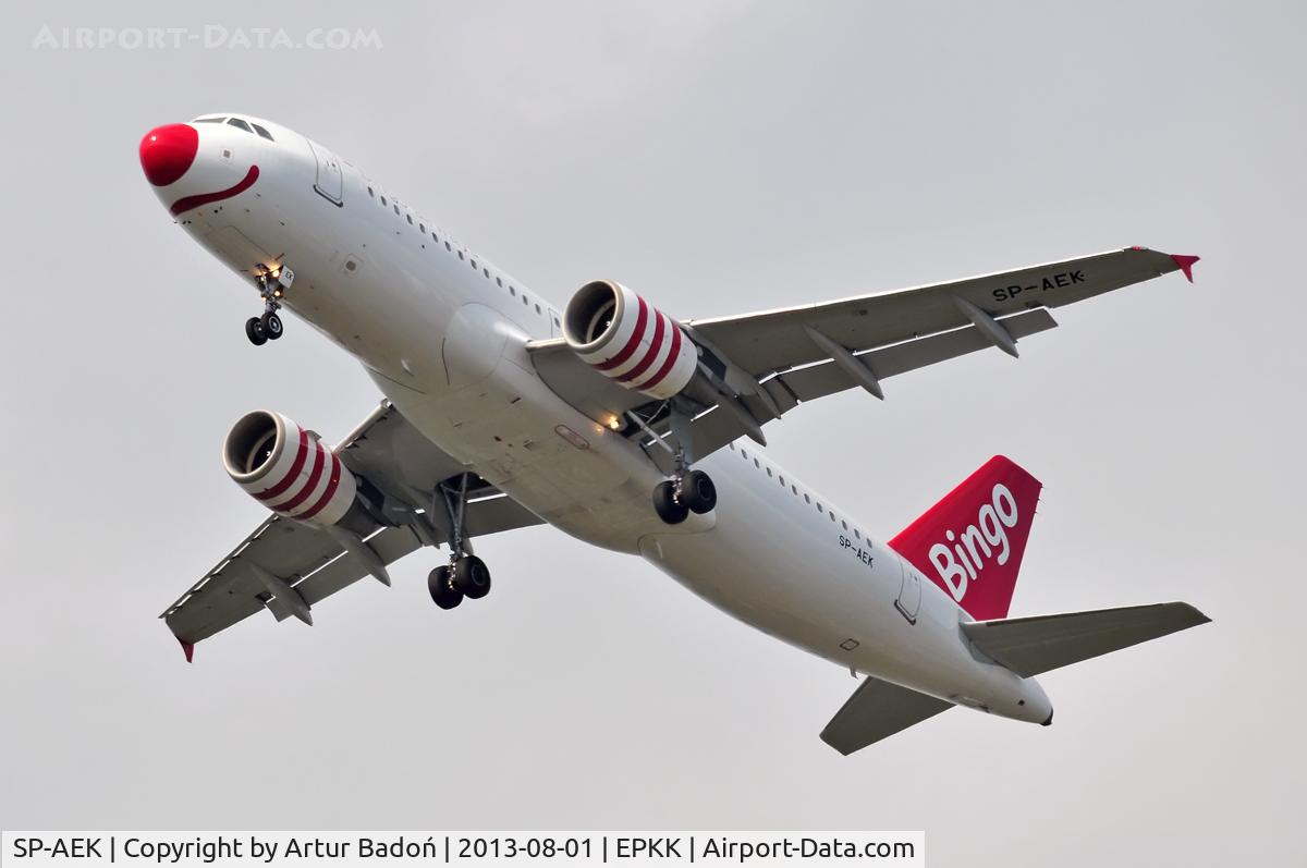 SP-AEK, 2001 Airbus A320-214 C/N 1450, Bingo Airways