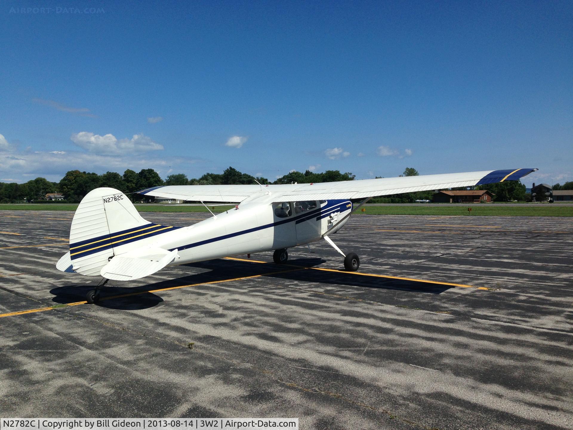 N2782C, 1954 Cessna 170B C/N 26326, Put-In-Bay, Ohio