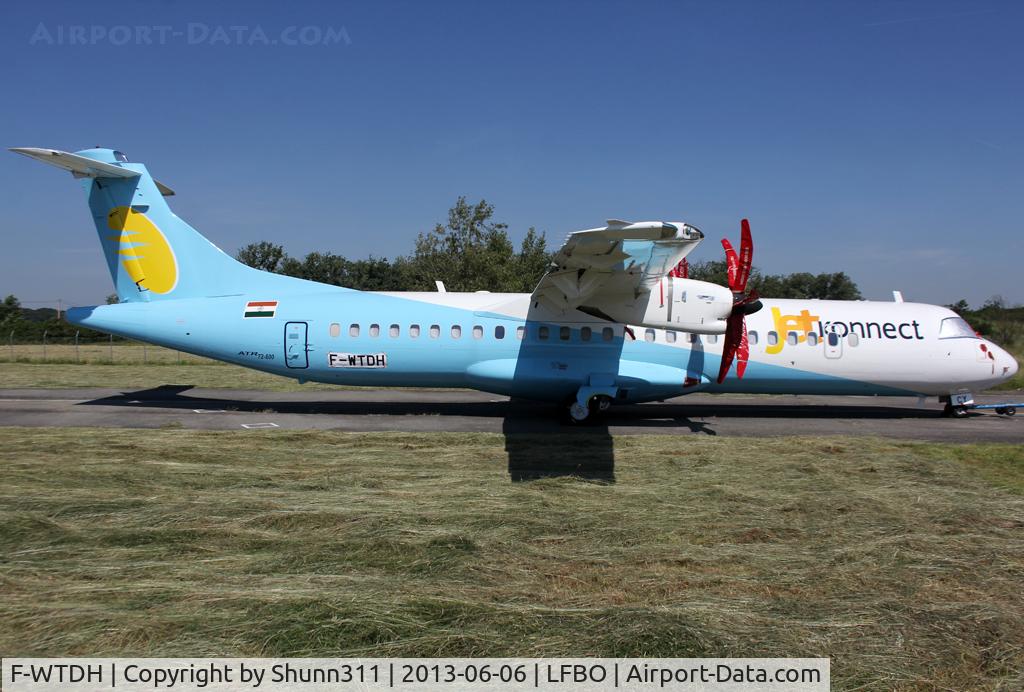 F-WTDH, 2012 ATR 72-600 (72-212A) C/N 1064, Stored and waiting his delivery... Ex. VT-JCY