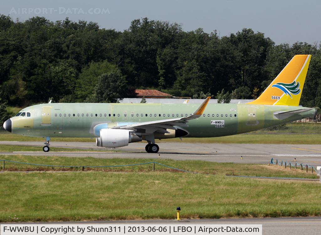 F-WWBU, 2013 Airbus A320-214 C/N 5669, C/n 5669 - For Cebu Pacific Air