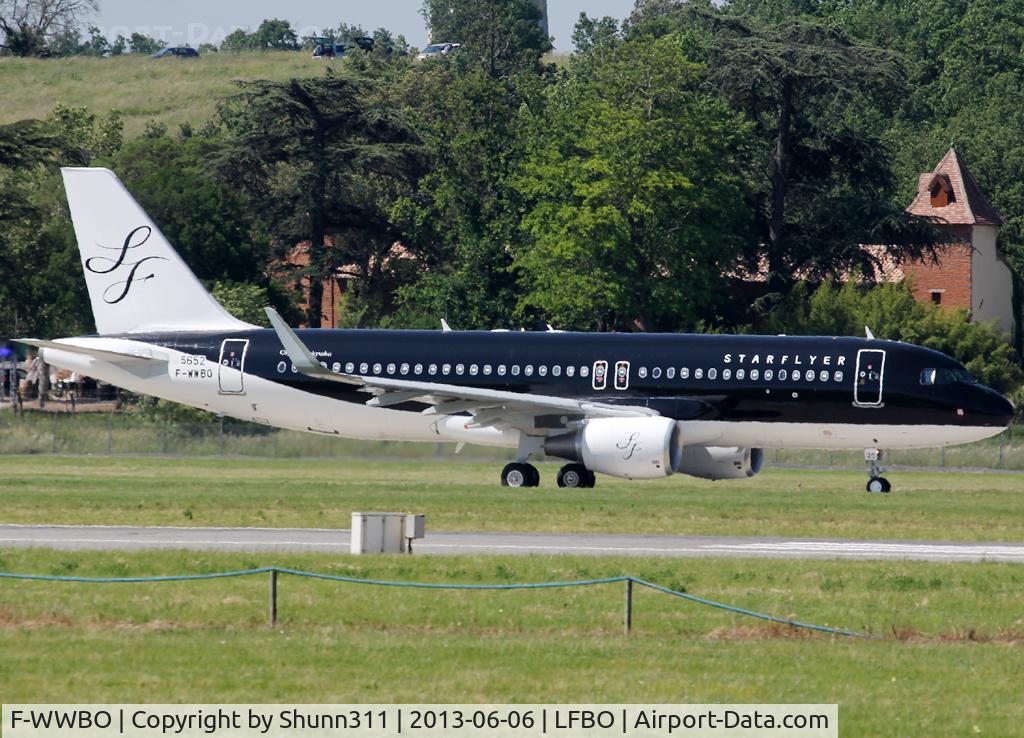 F-WWBO, 2013 Airbus A320-214 C/N 5652, C/n 5652 - To be JA20MC and first with sharklet for this company