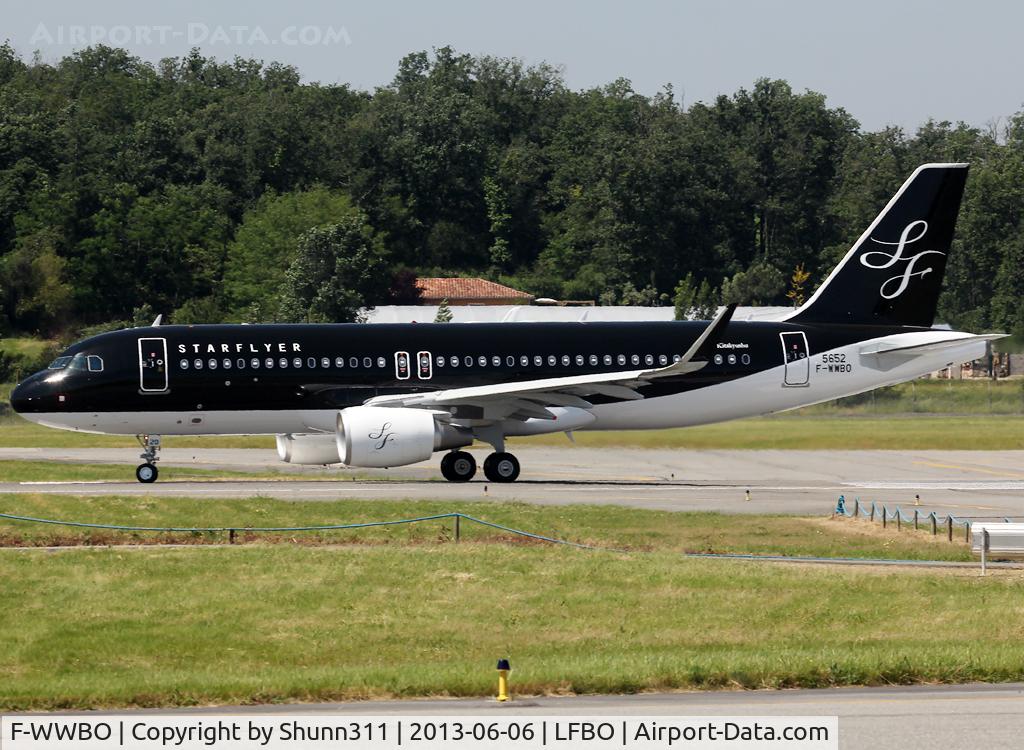 F-WWBO, 2013 Airbus A320-214 C/N 5652, C/n 5652 - To be JA20MC and first with sharklet for this company