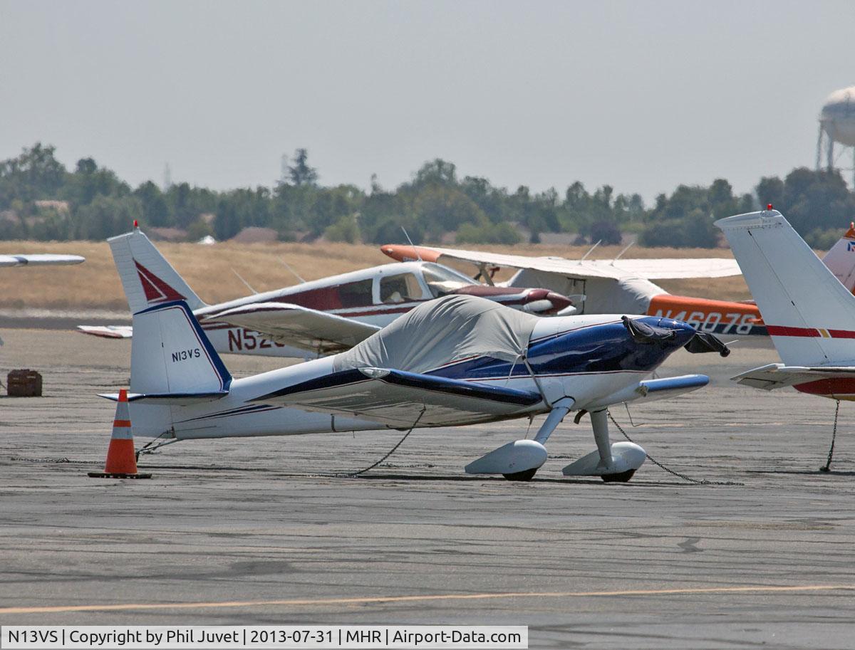 N13VS, 1990 Vans RV-3 C/N 723, Parked at Sacramento Mather Airport, Sacramento, CA.