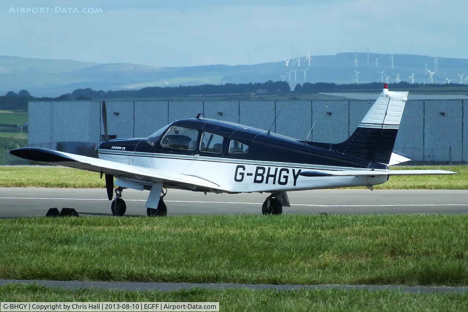 G-BHGY, 1973 Piper PA-28R-200-2 Cherokee Arrow II C/N 28R-7435086, Truman Aviation Ltd