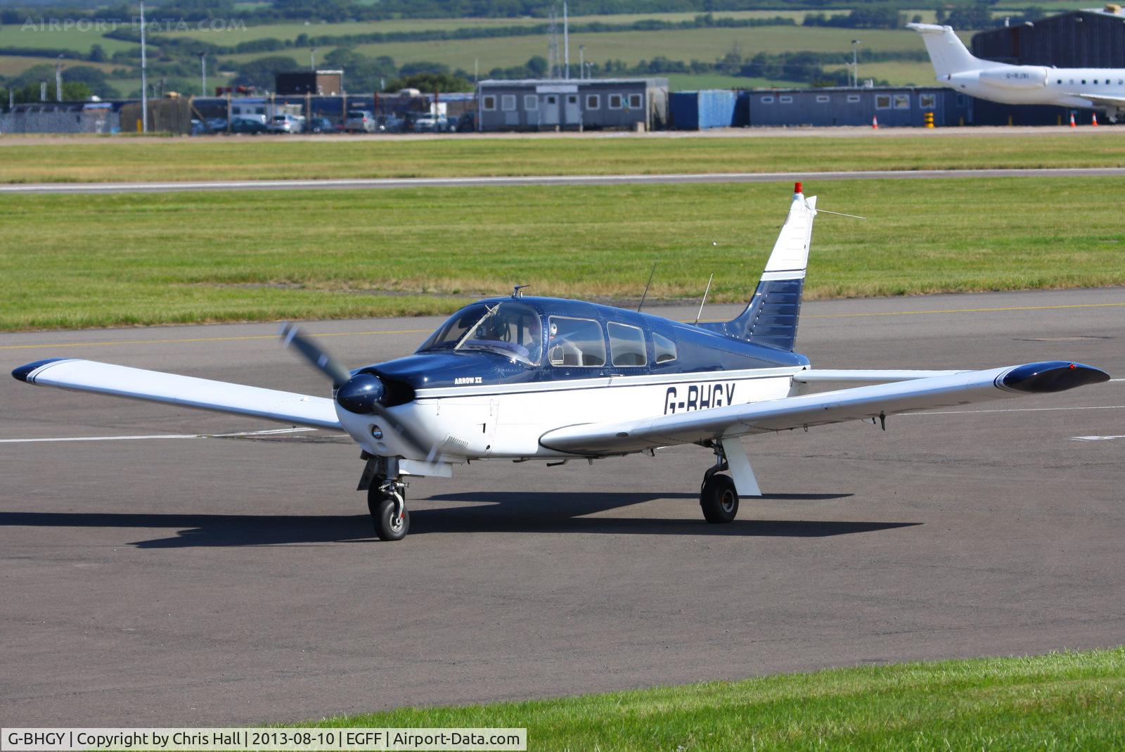 G-BHGY, 1973 Piper PA-28R-200-2 Cherokee Arrow II C/N 28R-7435086, Truman Aviation Ltd