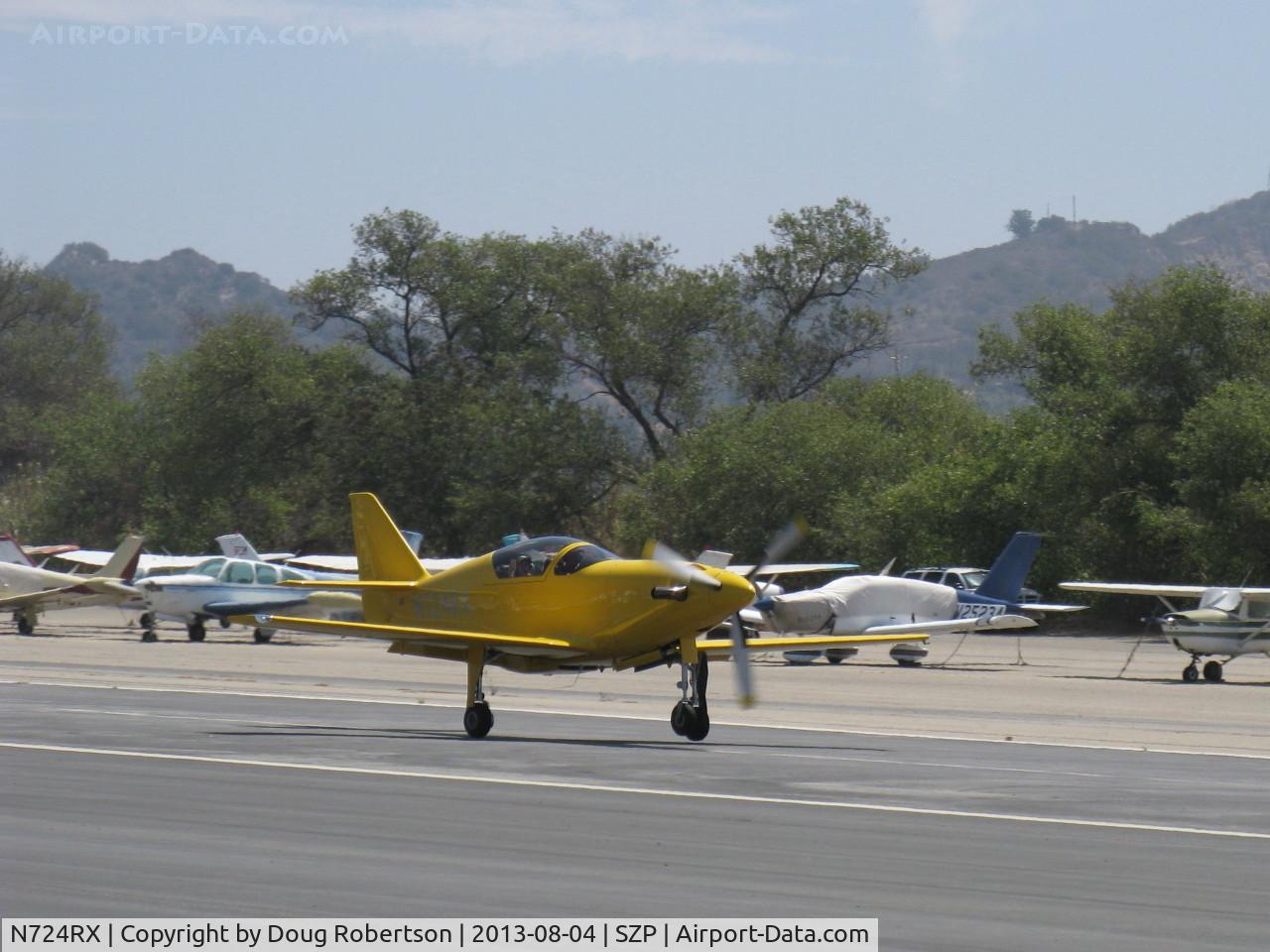 N724RX, 2006 Legend Aircraft Legend C/N 001, 2006 Snead SPECIAL TURBINE LEGEND, Walter M601-D Turbine 724 shp, fast takeoff roll Rwy 22