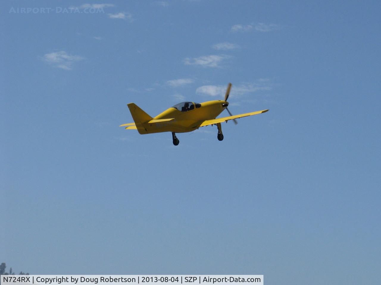 N724RX, 2006 Legend Aircraft Legend C/N 001, 2006 Snead SPECIAL TURBINE LEGEND, Walter M601-D Turbine 724 shp, 334 mph cruise, Vne 400 mph, fast takeoff climb Rwy 22