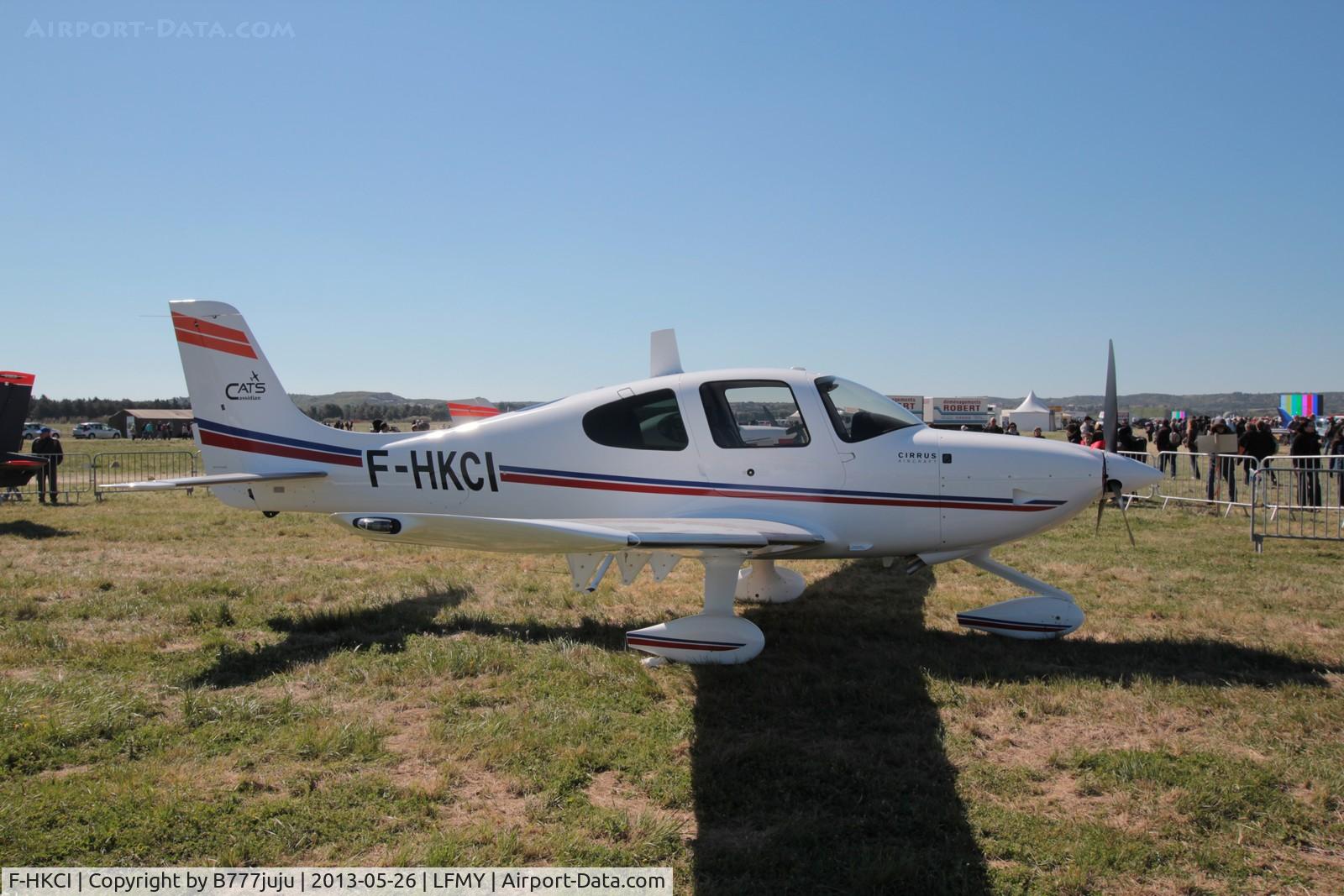 F-HKCI, 2012 Cirrus SR22 C/N 3875, at Salon de Provence