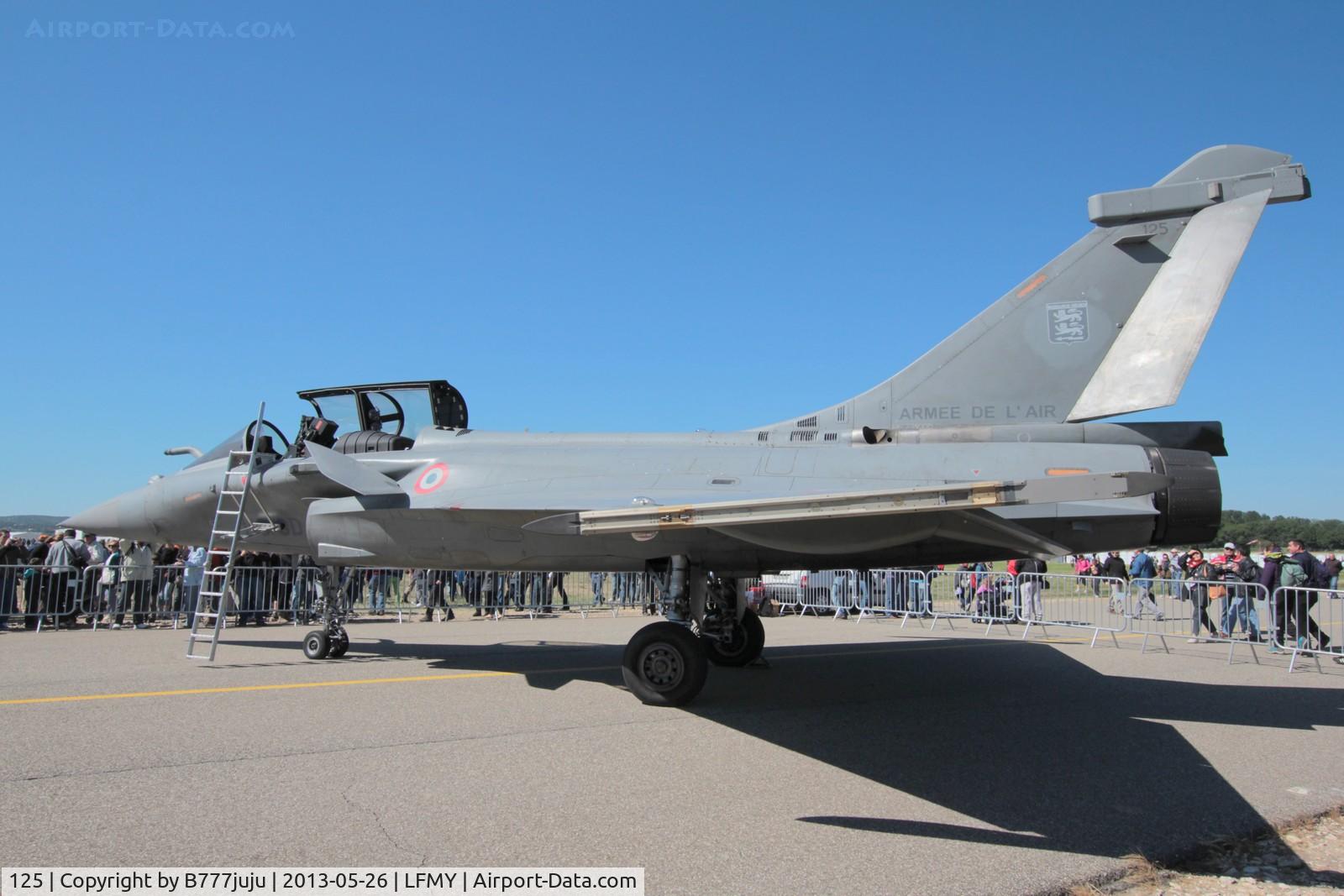 125, Dassault Rafale C C/N 125, at Salon de Provence