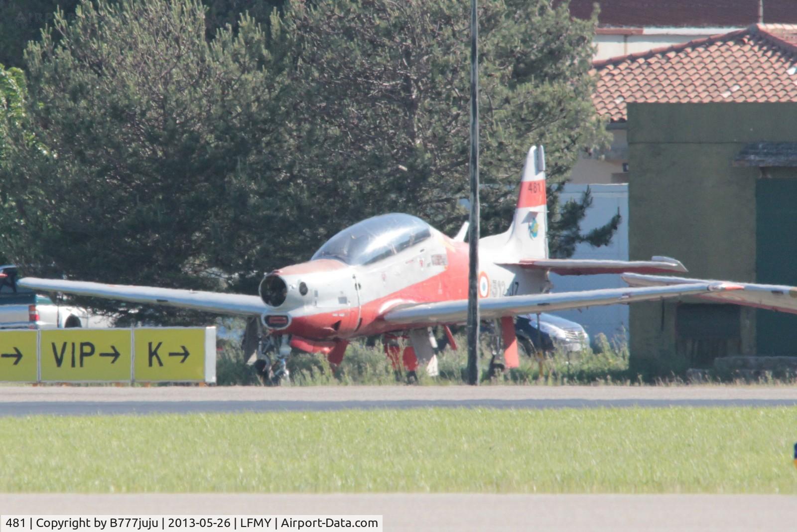 481, Embraer EMB-312F Tucano C/N 312481, at Salon de Provence