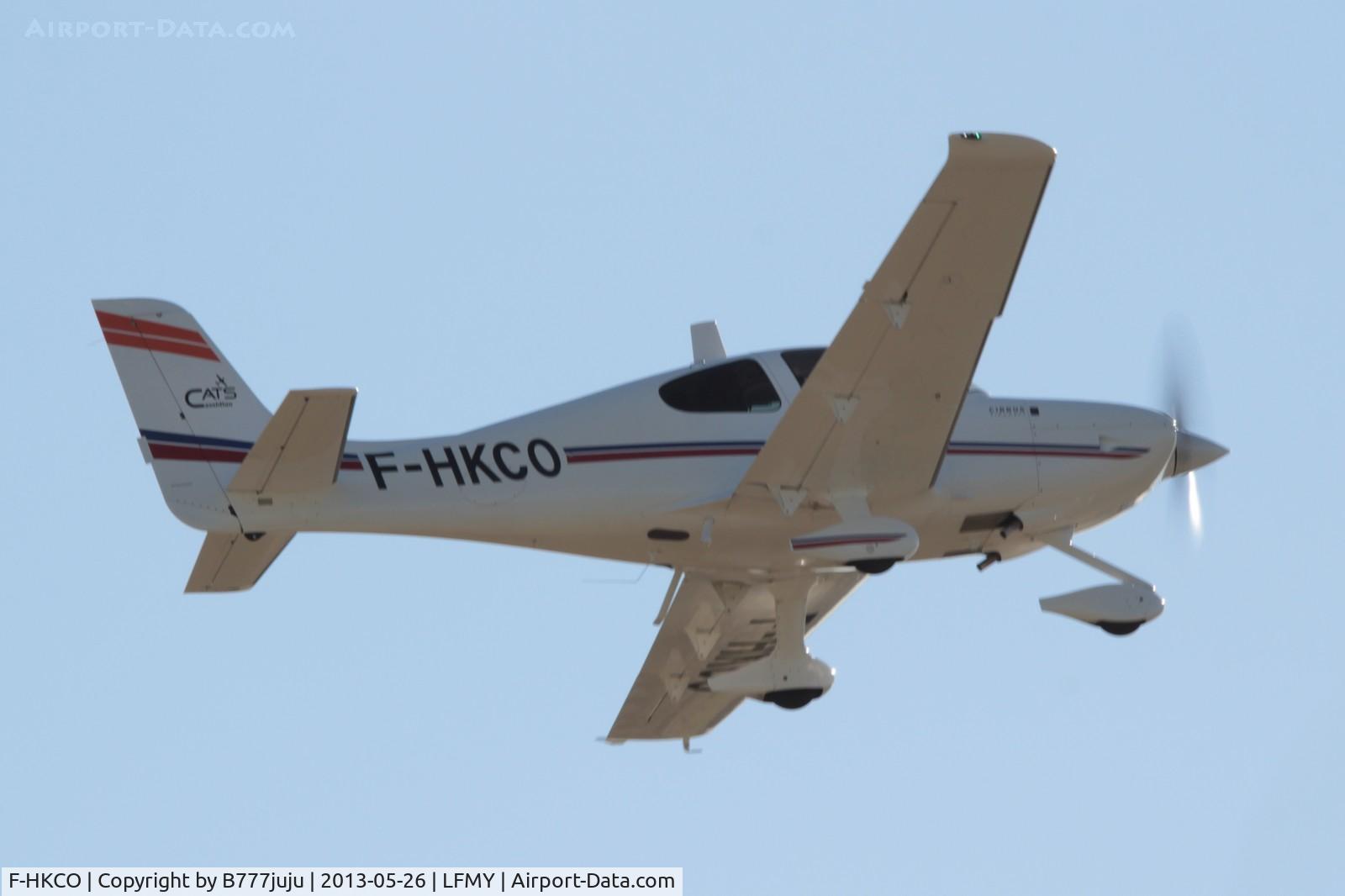 F-HKCO, 2012 Cirrus SR22 C/N 3878, at Salon de Provence