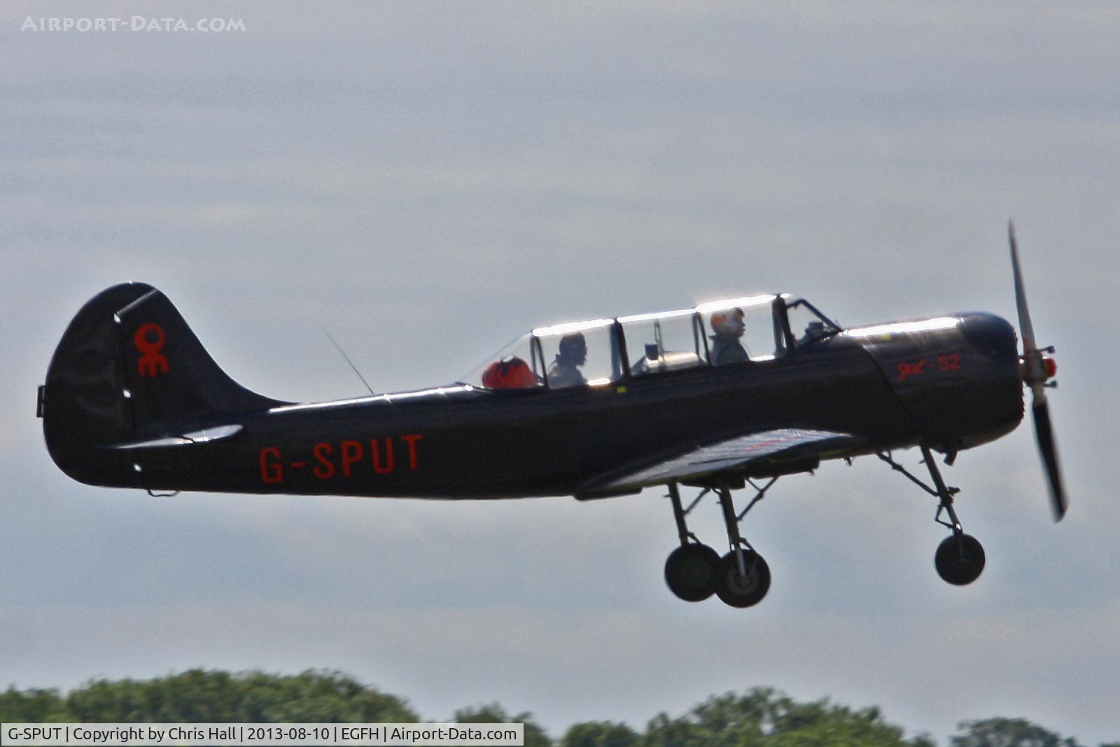 G-SPUT, 1991 Yakovlev (Aerostar) Yak-52 C/N 9111608, privately owned