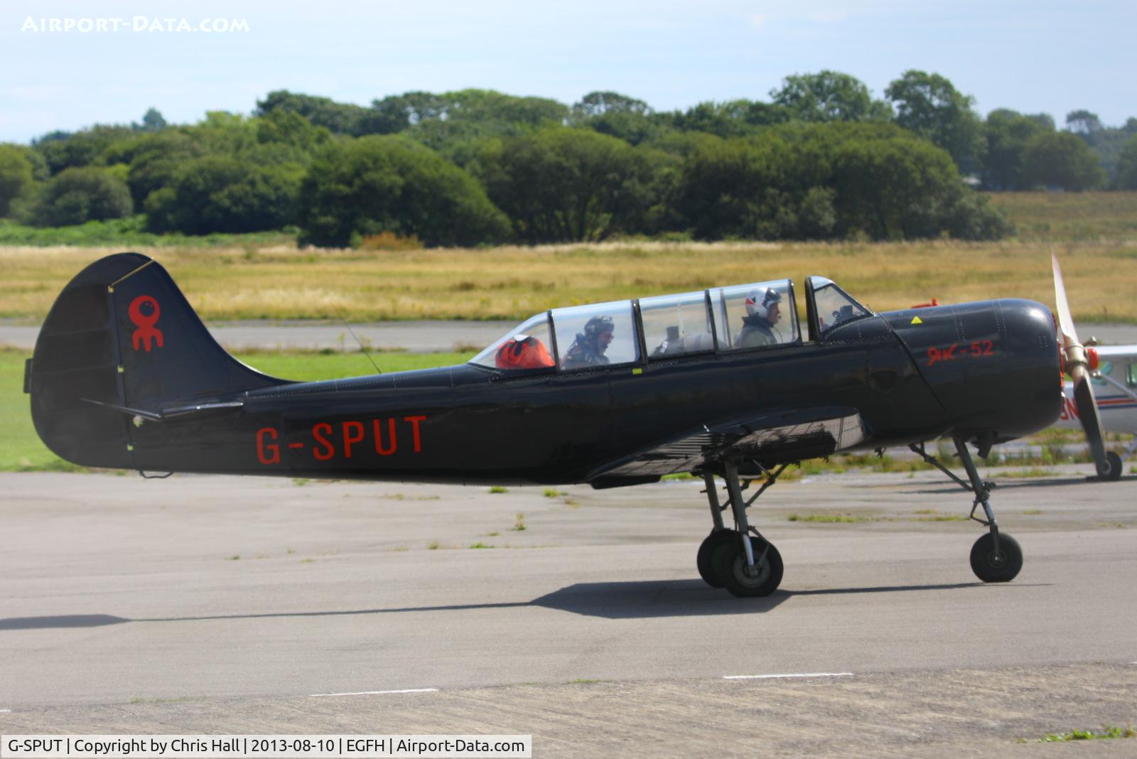 G-SPUT, 1991 Yakovlev (Aerostar) Yak-52 C/N 9111608, privately owned