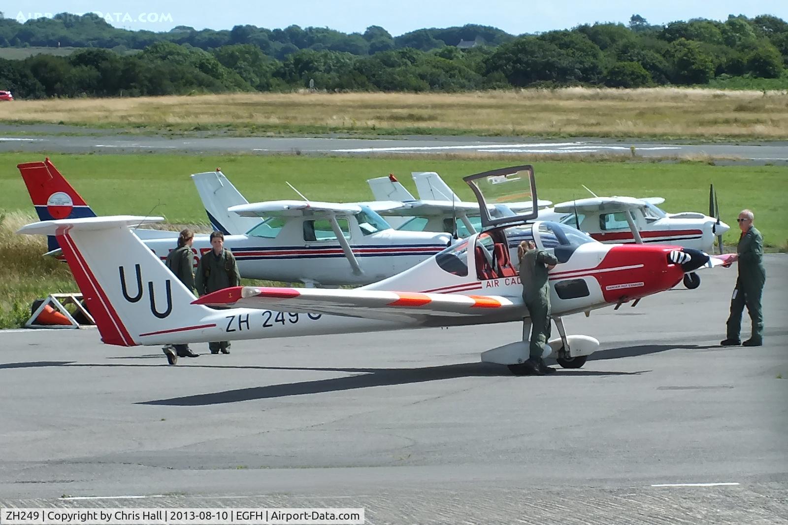 ZH249, Grob G-109B Vigilant T1 C/N 6562, RAF 636 VGS